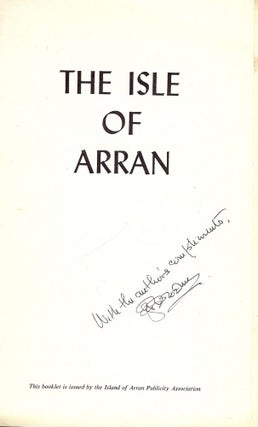 Item #50259 THE ISLE OF ARRAN. J. H. BROOME