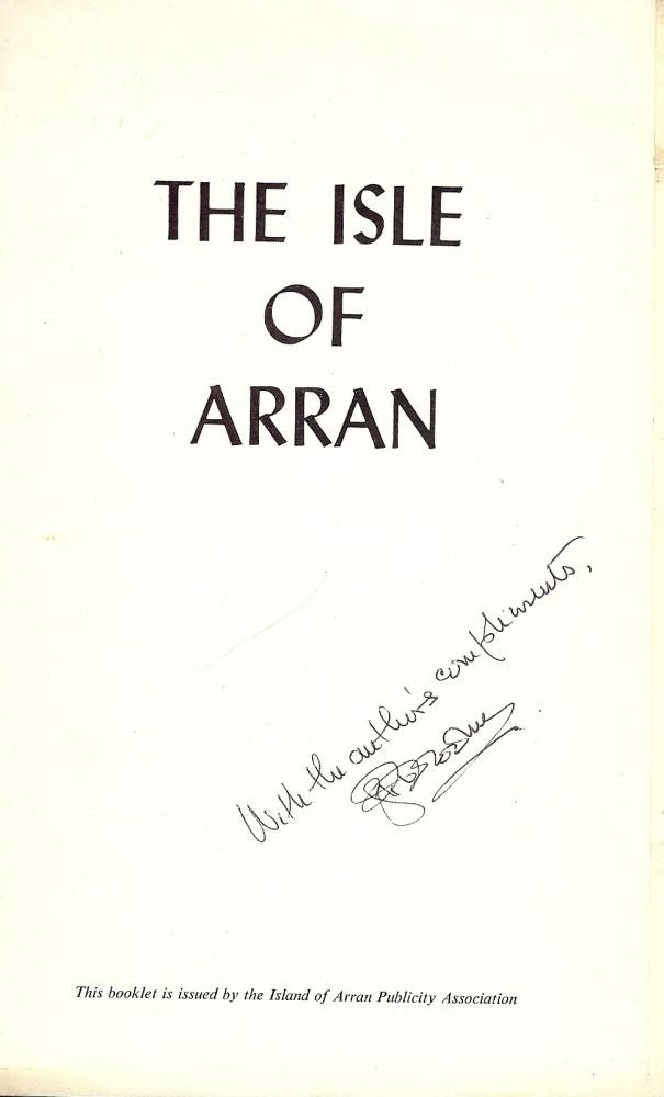 Item #50259 THE ISLE OF ARRAN. J. H. BROOME.