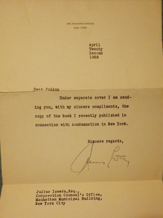 CONDEMNATION IN NEW YORK