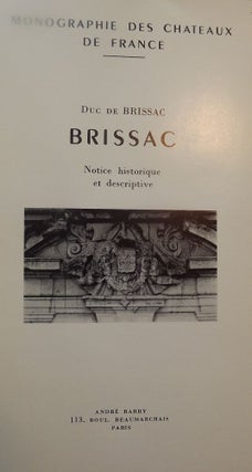 MONOGRAPHIE DES CHATEAUX DE FRANCE: BRISSAC