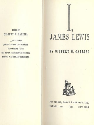 I, JAMES LEWIS
