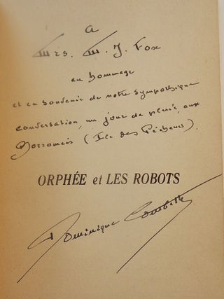 ORPHEE ET LES ROBOTS: POEMES