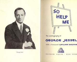 Item #50621 SO HELP ME. George JESSEL