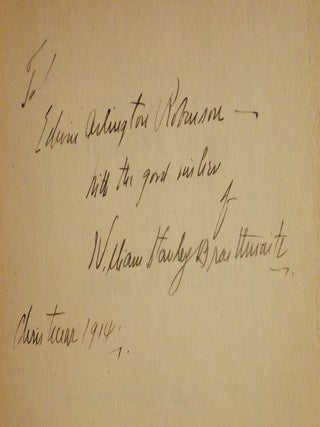 ANTHOLOGY OF MAGAZINE VERSE FOR 1914