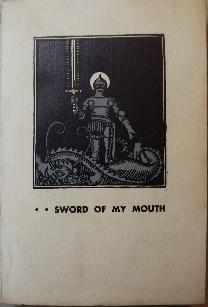Item #51374 SWORD OF MY MOUTH. Harry VARLEY.