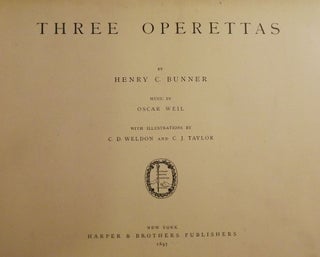 THREE OPERETTAS