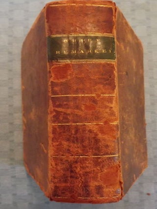 THE BRIEF REMARKER ON THE WAYS OF MAN: OR COMPENDIOUS DISSERTATIONS,