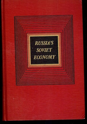 Item #52483 RUSSIA'S SOVIET ECONOMY. Harry SCHWARTZ