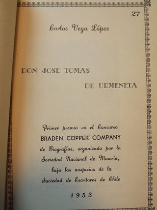 DON JOSE TOMAS DE URMENETA