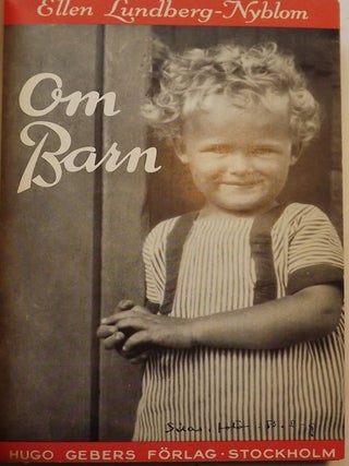 Item #52836 OM BARN. Ellen LUNDBERG-NYBLOM
