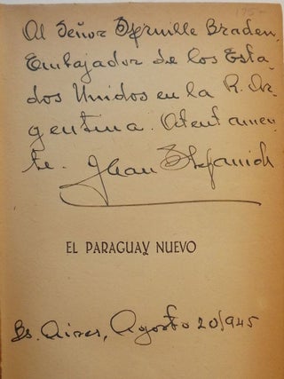EL PARAGUAY NUEVO: POR LA DEMOCRACIA Y LA LIBERTAD HACIA UN NUEVO