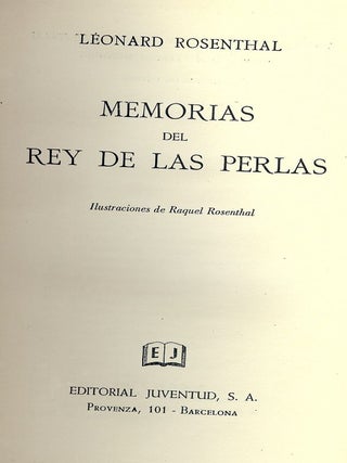 MEMORIAS DEL REY DE LAS PERLAS