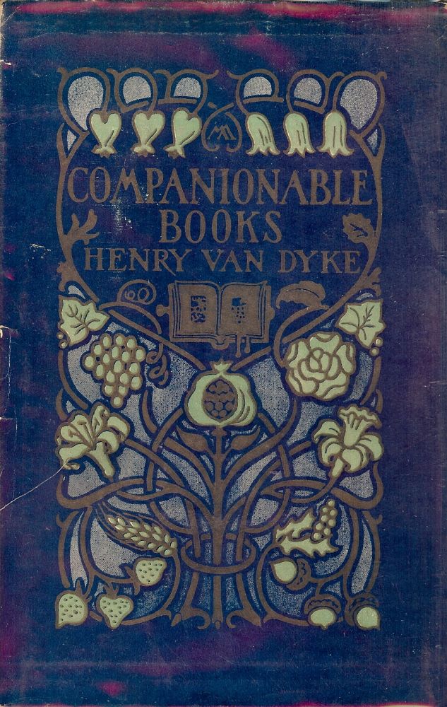 Item #53359 COMPANIONABLE BOOKS. Henry VAN DYKE.