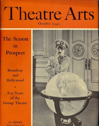 Item #53792 Theatre Arts Magazine, October, 1940. Edith J. R. ISAACS