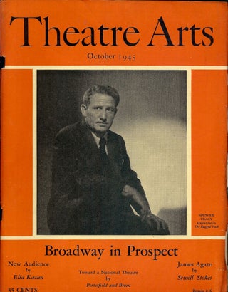 Item #53816 Theatre Arts Magazine, October, 1945. Edith J. R. ISAACS