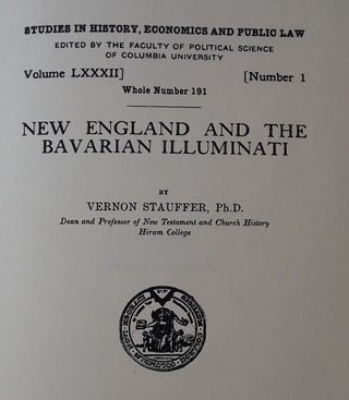 NEW ENGLAND AND THE BAVARIAN ILLUMINATI
