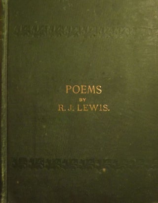 Item #55611 FOUR CENTURIES AND OTHER POEMS. LEWIS R. J