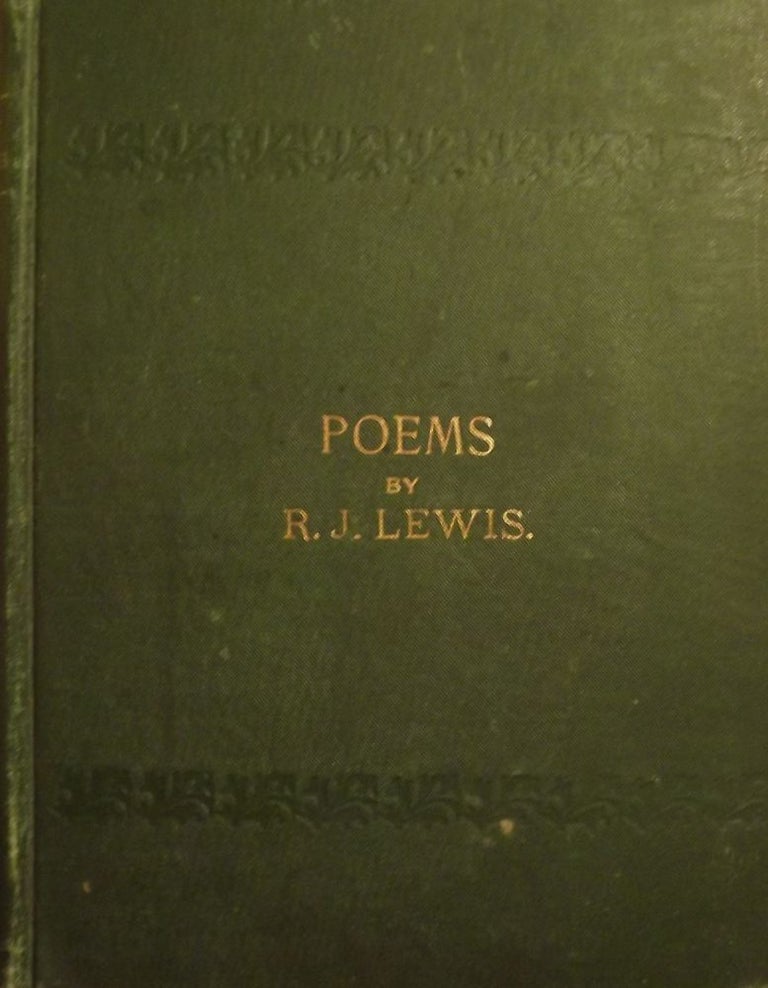 Item #55611 FOUR CENTURIES AND OTHER POEMS. LEWIS R. J.