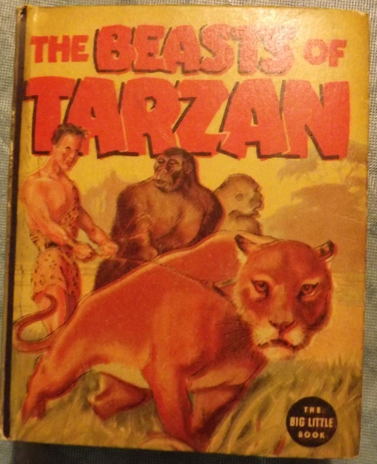 Item #55684 THE BEASTS OF TARZAN: BIG LITTLE BOOK 1410. Edgar Rice BURROUGHS.