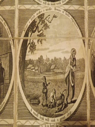 BOYLE’S MORAL PICTURES; OR POOR RICHARD ILLUSTRATED. BEING LESSONS FOR THE YOUNG AND THE OLD, ON INDUSTRY, TEMEPERENCE, FRUGALITY, & CC. BY THE LATE DR. BENJ. FRANKLIN.