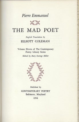 THE MAD POET.