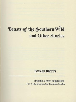 BEASTS OF THE SOUTHERN WILD AND OTHER STORIES