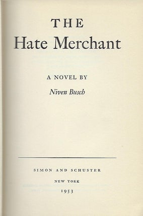 THE HATE MERCHANT