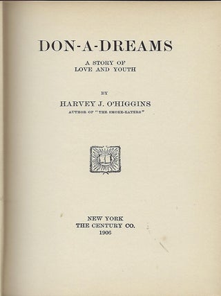 DON-A-DREAMS: A STORY OF LOVE AND YOUTH