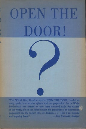 Item #55974 OPEN THE DOOR! Wilfred BRANDON