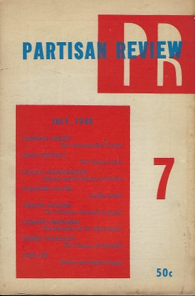 Item #56017 THE HUMAN VOICE. In Partisan Review 7. July 1948. Jean COCTEAU