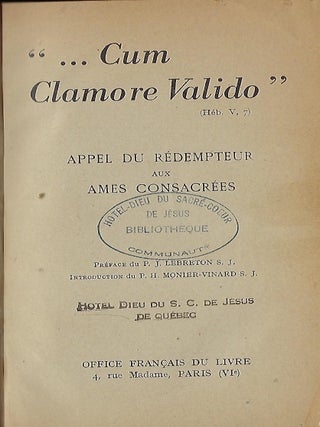 CUM CLAMORE VALIDO