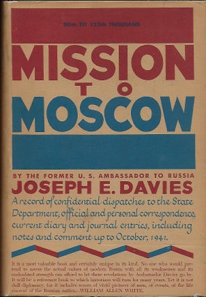 Item #56130 MISSION TO MOSCOW. Joseph E. DAVIES
