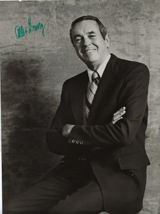 Item #56136 SIGNED PHOTOGRAPH. Allen DRURY