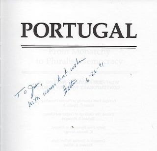PORTUGAL FROM MONARCHY TO PLURALIST DEMOCRACY