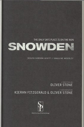 SNOWDEN: THE ONLY SAFE PLACE IS ON THE RUN.