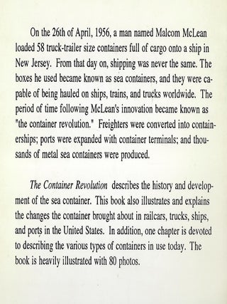 THE CONTAINER REVOLUTION
