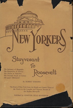 NEW YORKERS: STUYVESANT TO ROOSEVELT