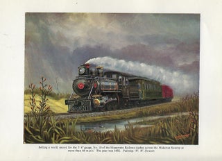 CALVACADE OF NEW ZEALAND LOCOMOTIVES: A HISTORICAL SURVEY OF THE RAIILWAY ENGINE IN NEW ZEALAND FROM 1863 TO 1964