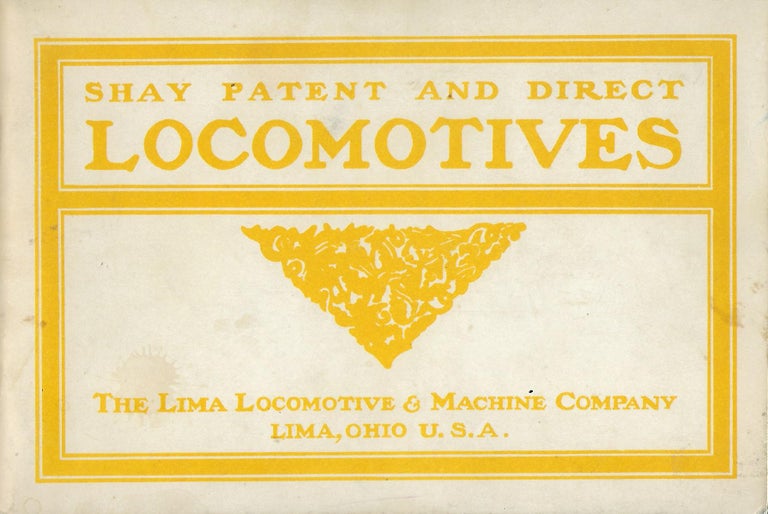 Item #56389 SHAY PATENT AND DIRECT LOCOMOTIVES: LOGGING CARS, CAR WHEELS, AXLES, RAILROAD AND MACHINEREY CASTINGS. CASS CIVIL WAR MUSEUM.