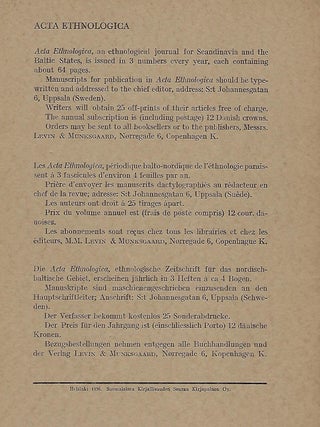 ESTONIAN FOLKLORE OF TODAY.