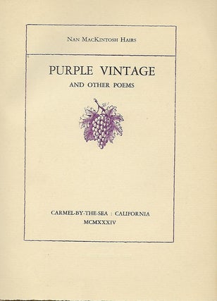PURPLE VINTAGE AND OTHER POEMS