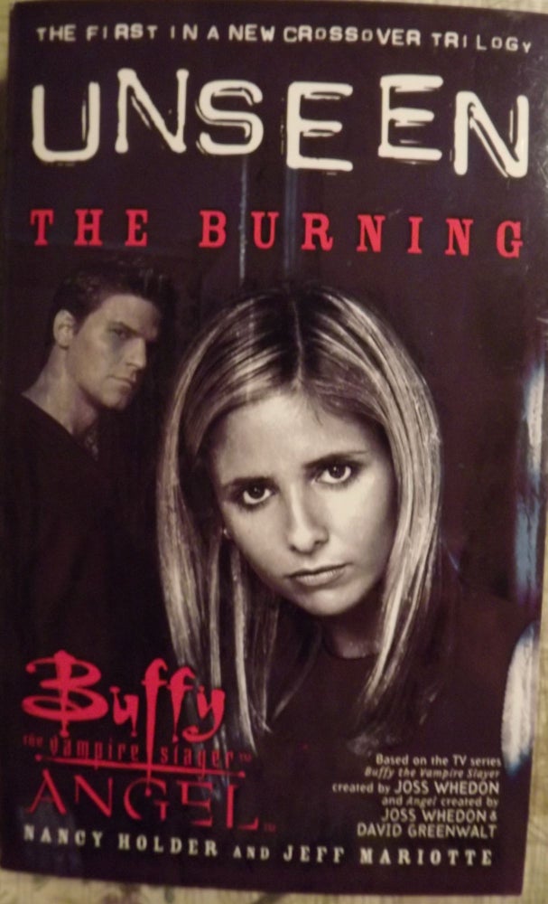 Item #56722 BUFFY THE VAMPIRE SLAYER. UNSEEN: THE BURNING. Nancy HOLDER, With Jeff MARIOTTE.