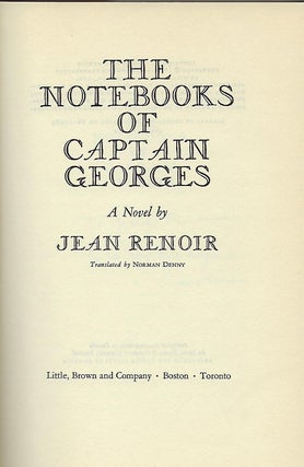 THE NOTEBOOKS OF CAPTAIN GEORGES
