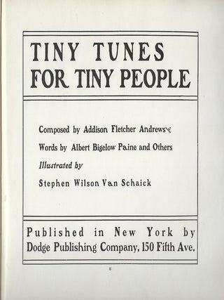 TINY TUNES FOR TINY PEOPLE.