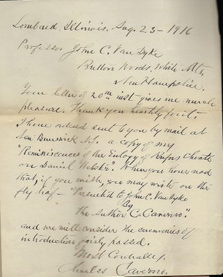 REMINISCENCES OF THE EULOGY OF CHOATE ON WEBSTER DELIVERED AT DARTMOUTH COLLEGE, JULY 26, 1853.