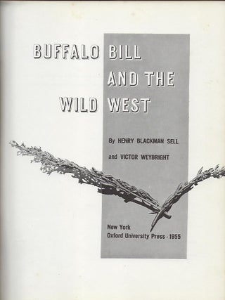 BUFFALO BILL AND THE WILD WEST