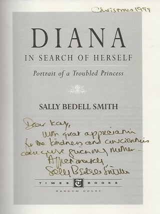 DIANA IN SEARCH OF HERSELF: PORTRAIT OF A TROUBLED PRINCESS.