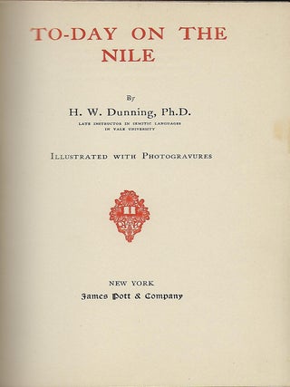 TO-DAY ON THE NILE