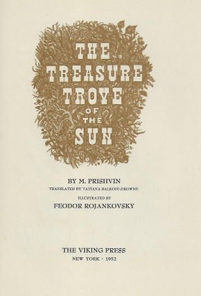 THE TREASURE TROVE OF THE SUN