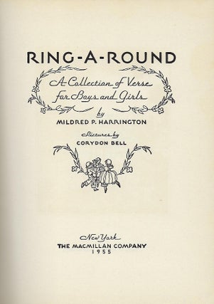 RING-A-ROUND: A COLLECTION OF VERSE FOR BOYS AND GIRLS.